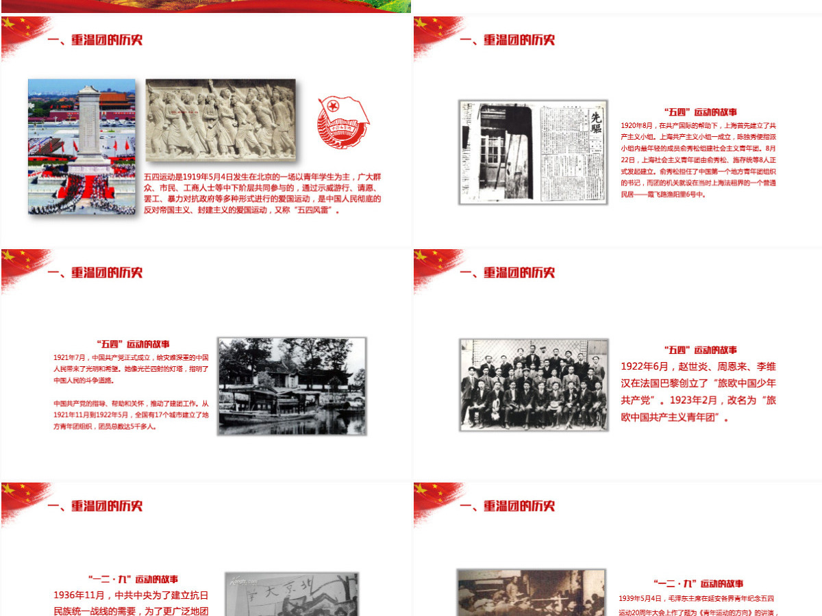 喜迎十九大做合格共青团员PPT模板 喜迎十九大做合格共青团员PPT模板