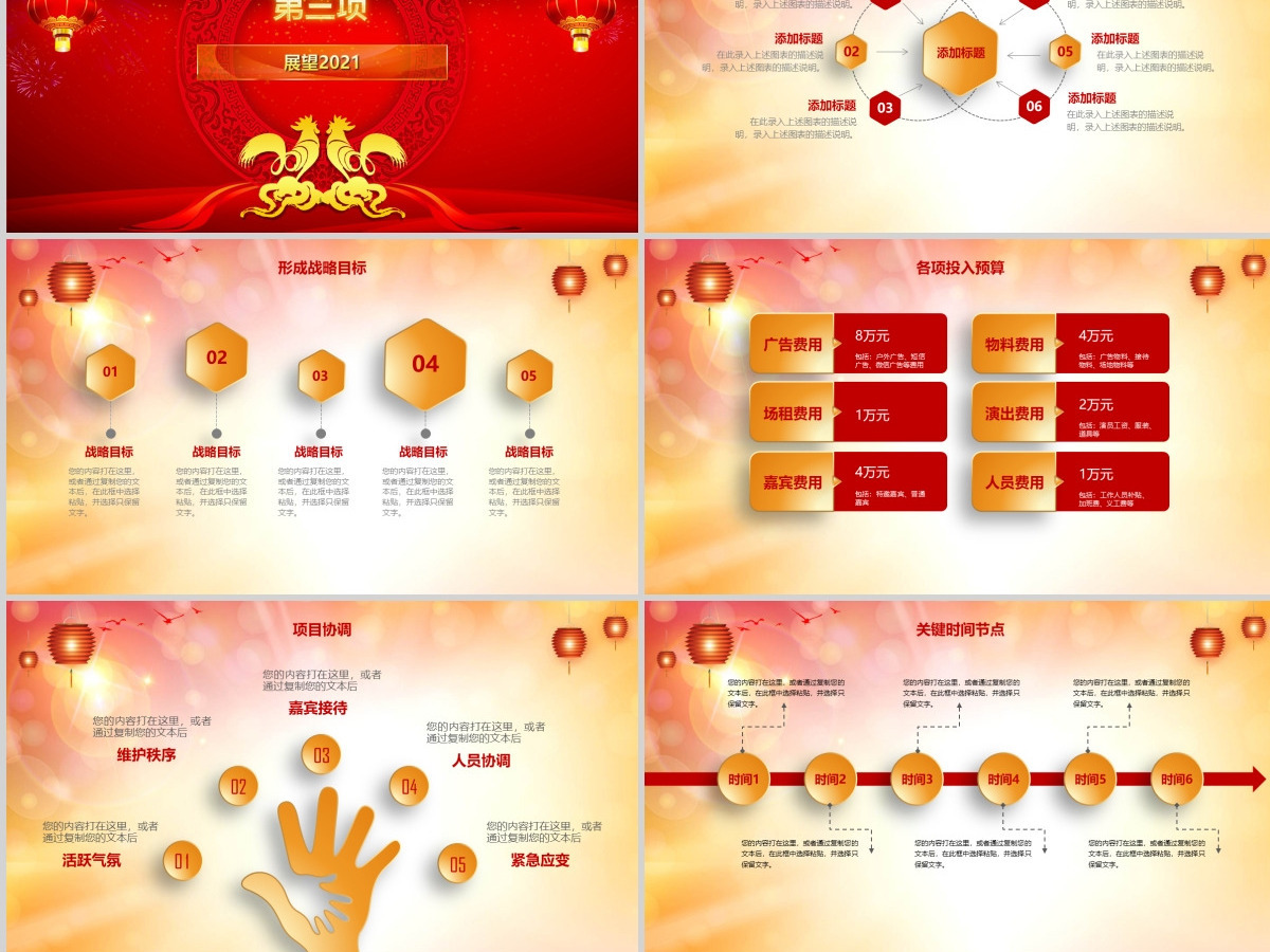 震憾牛年2021年度年终年会动员誓师大会PPT 震憾牛年2021年度年终年会动员誓师大会PPT