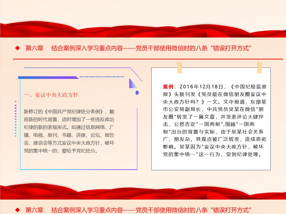 结合案例深入学习《中国共产党党员网络行为规定》 结合案例深入学习《中国共产党党员网络行为规定》