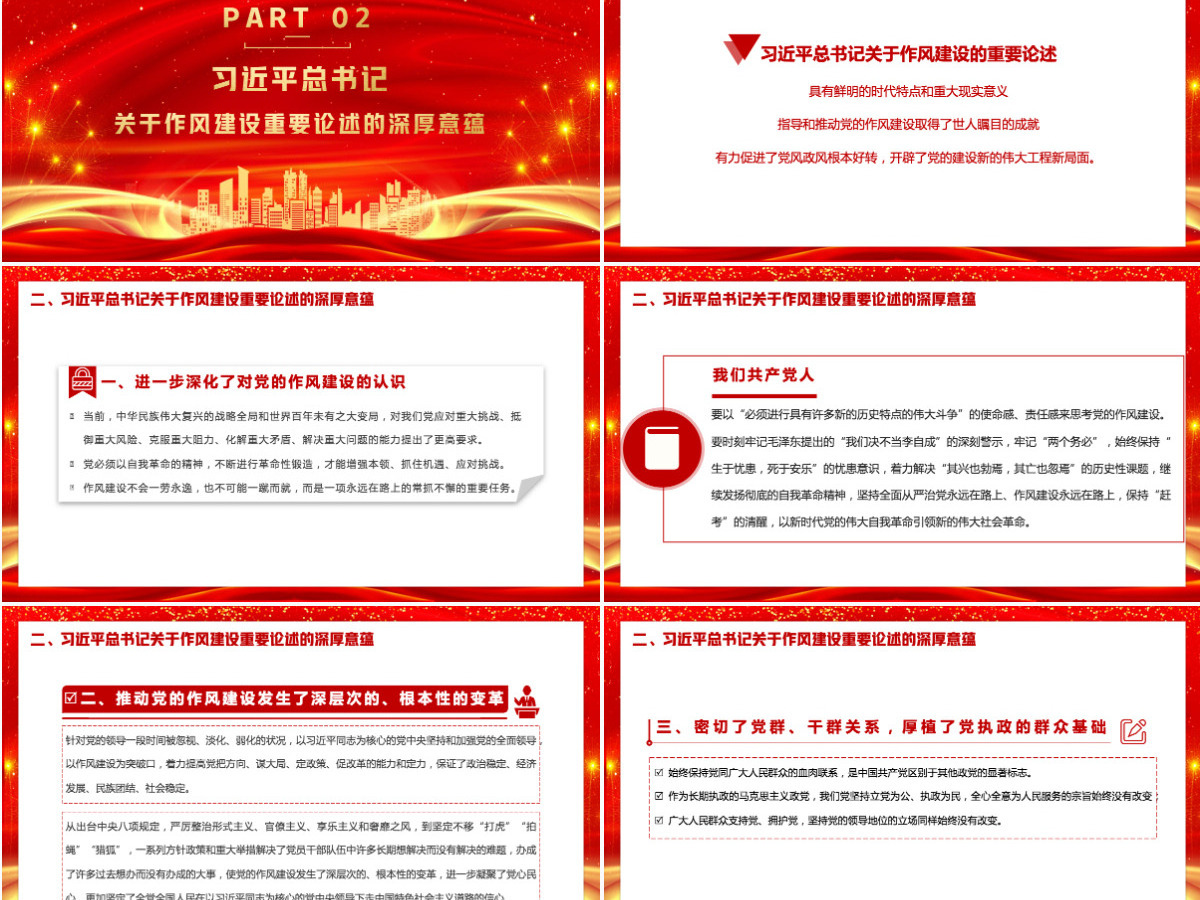 持之以恒推进作风建设PPT庆祝建党101周年认真学习习近平关于作风建设的重要论述党课课件 持之以恒推进作风建设PPT庆祝建党101周年认真学习习近平关于作风建设的重要论述党课课件