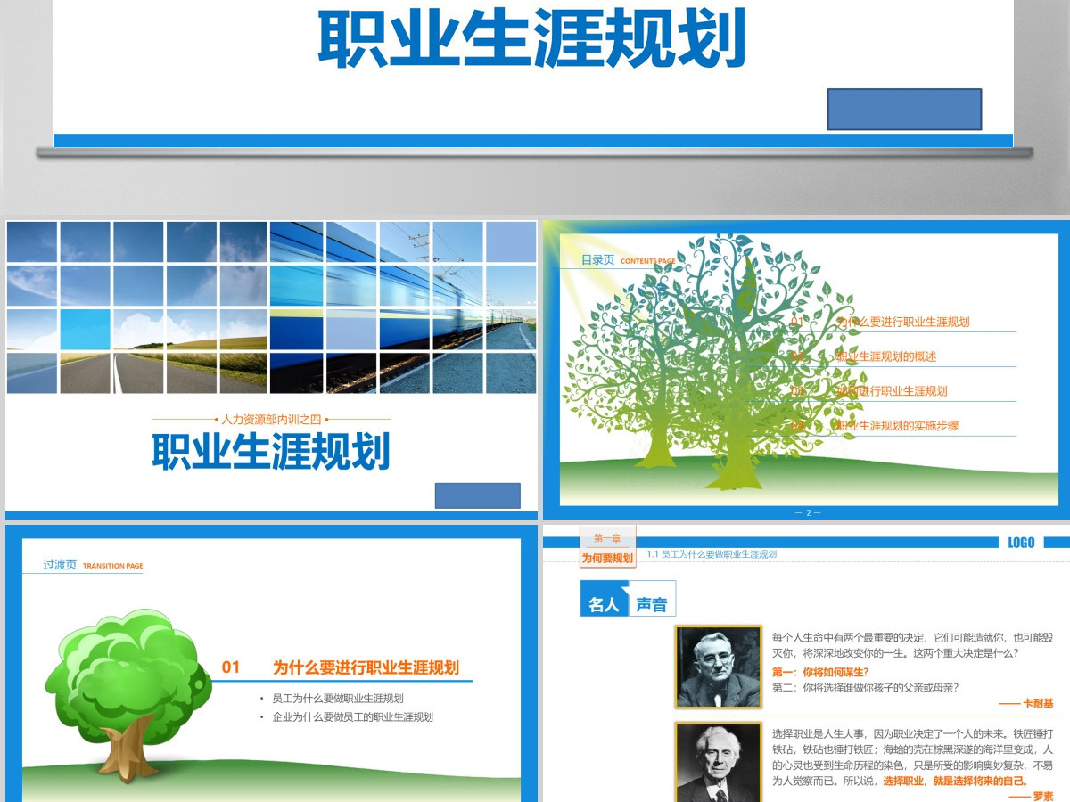 职业生涯规划汇报PPT