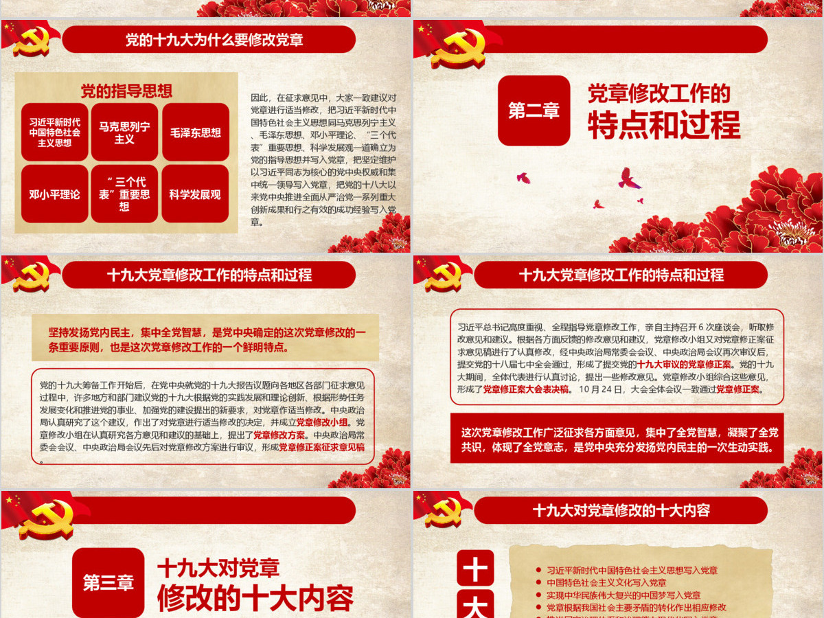 学习领会党的十九大精神报告解读ppt