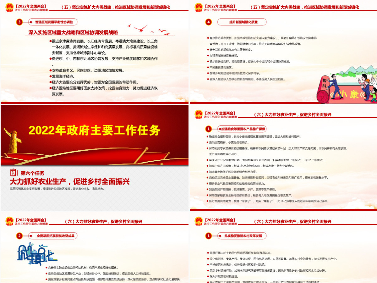 奋进新征程建功新时代红色大气深入学习贯彻全国两会精神党课课件PPT-含讲稿 奋进新征程建功新时代红色大气深入学习贯彻全国两会精神党课课件PPT-含讲稿