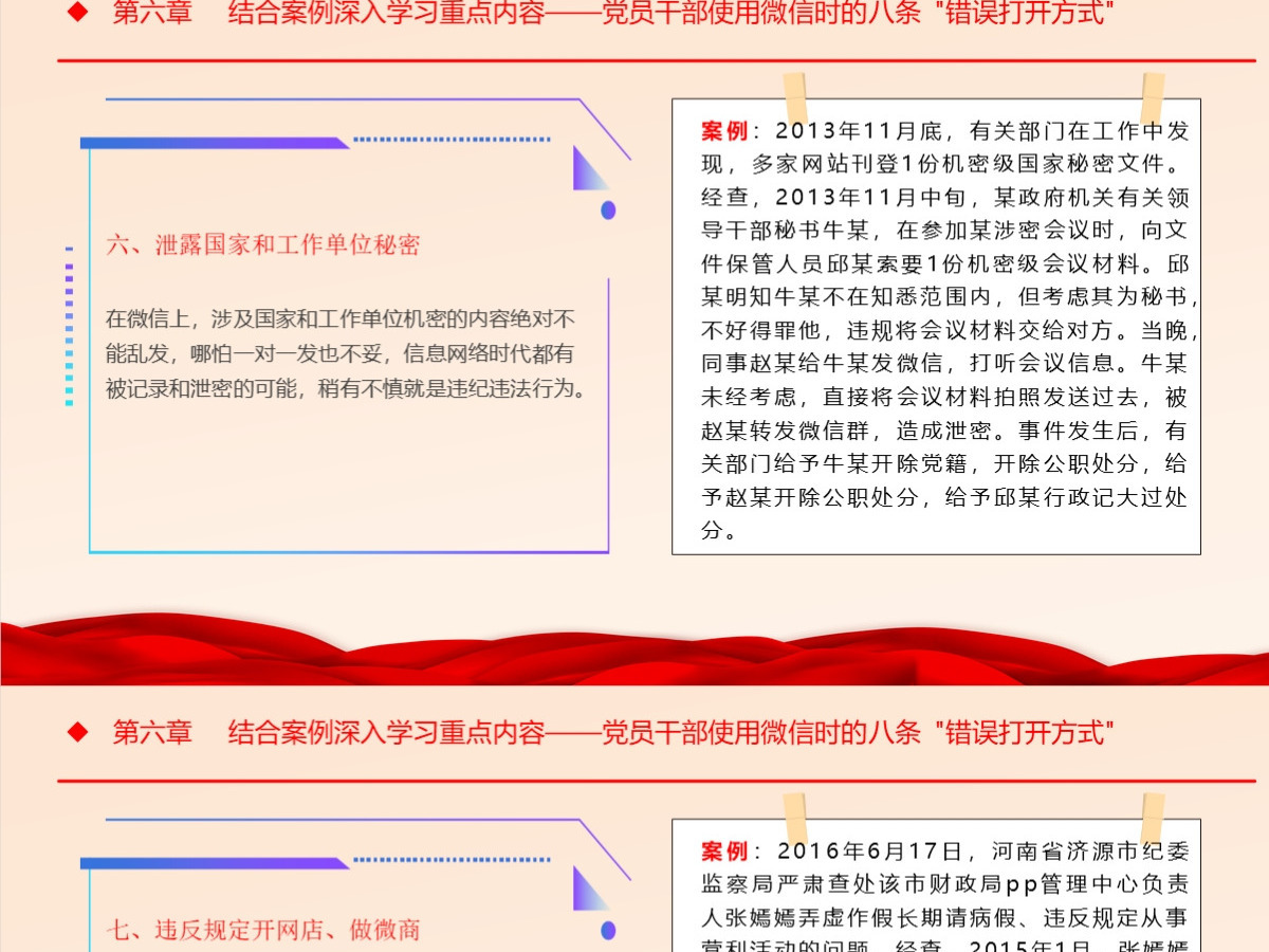 结合案例深入学习《中国共产党党员网络行为规定》 结合案例深入学习《中国共产党党员网络行为规定》