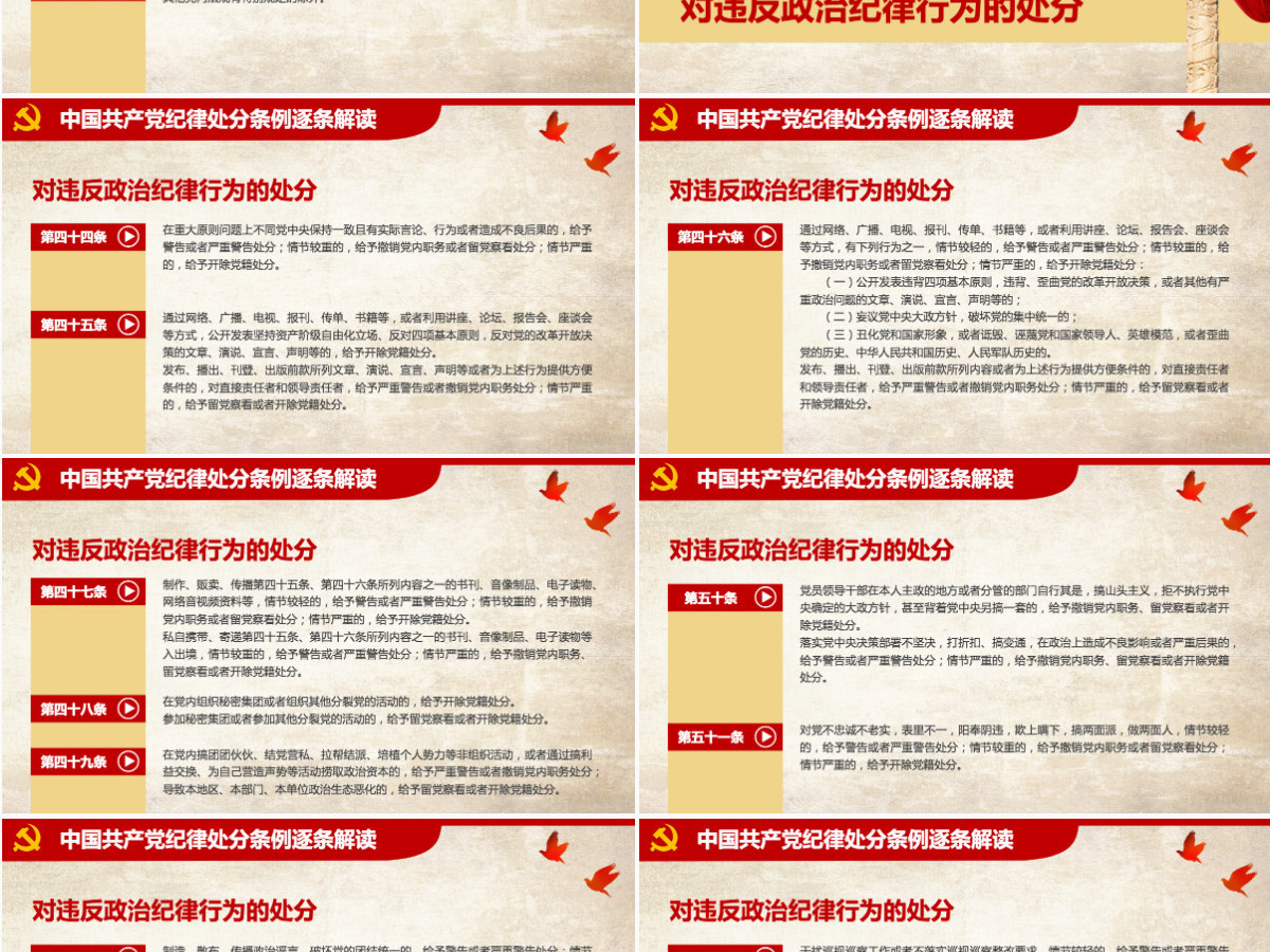 分析2018新版党纪处分条例 分析2018新版党纪处分条例