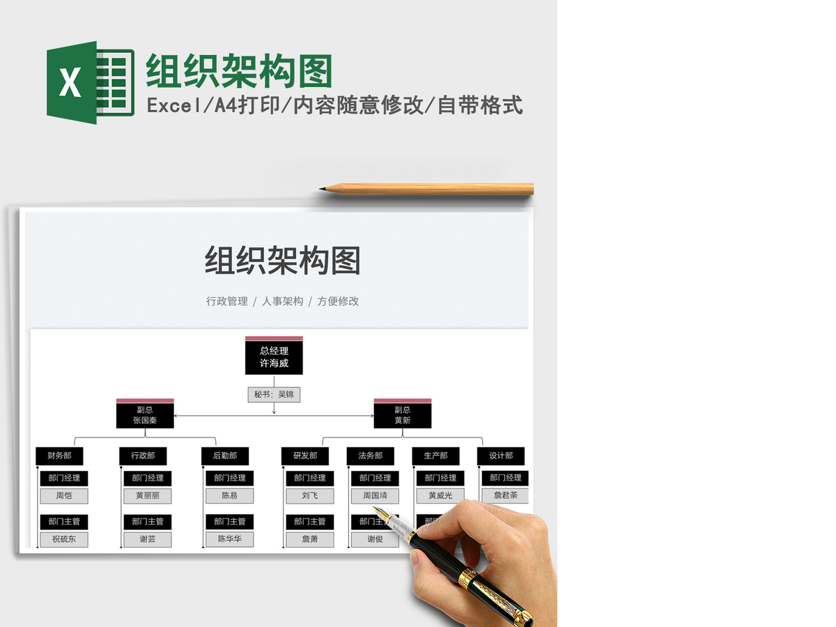 2021组织架构图免费下载