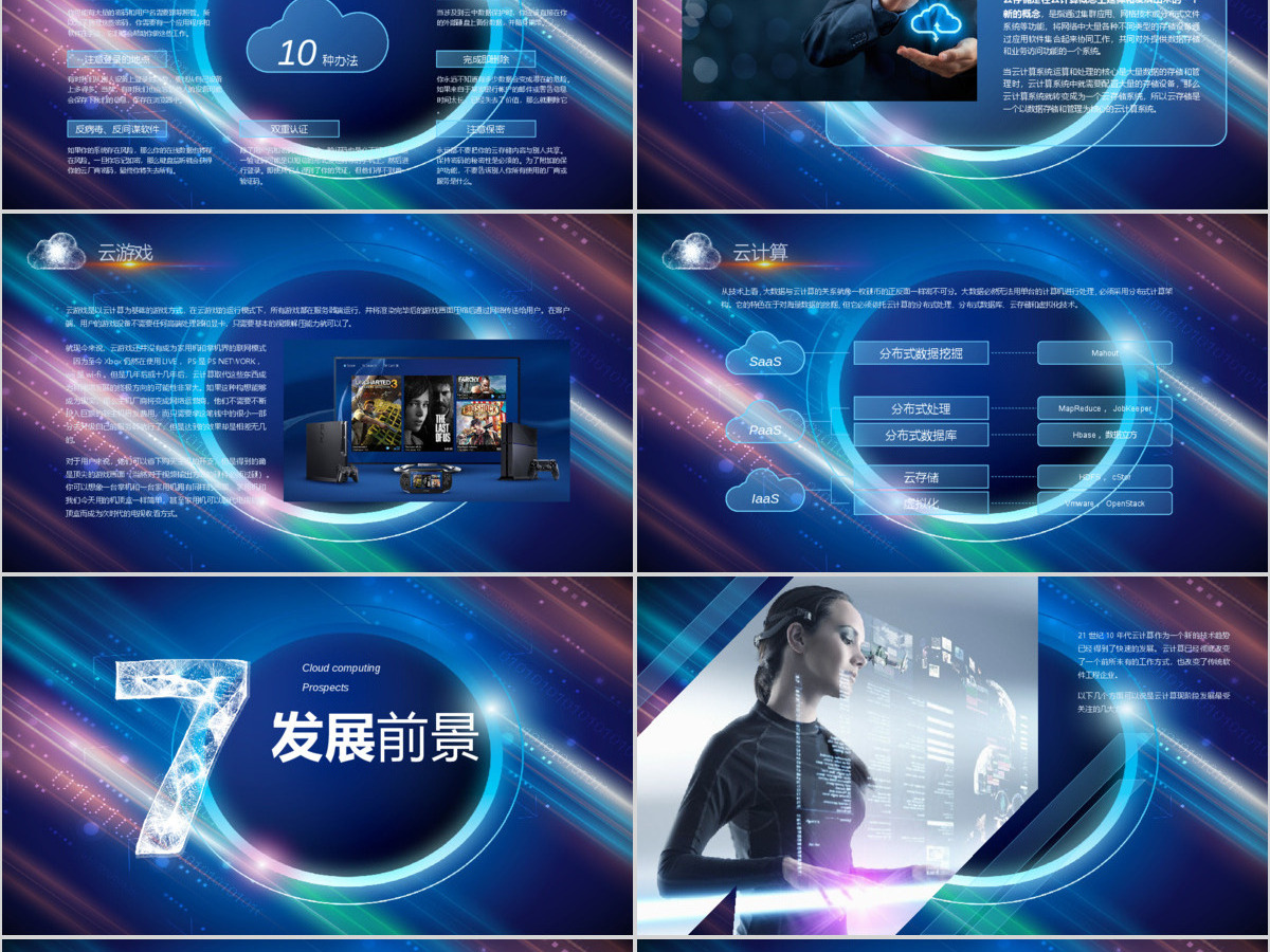 2019云计算PPT模板