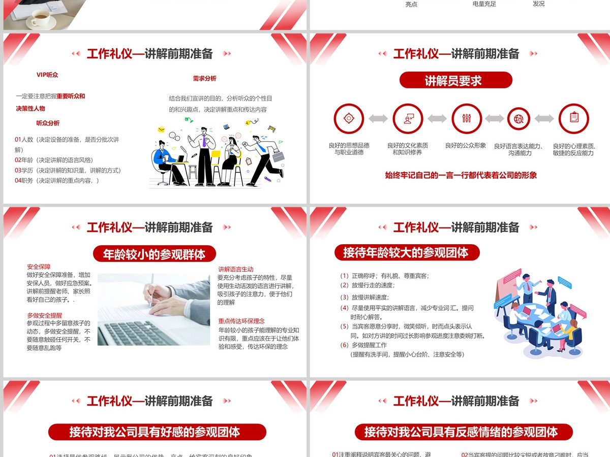 2023企业礼仪培训PPT简洁风企业接待人员礼仪培训课件模板 2023企业礼仪培训PPT简洁风企业接待人员礼仪培训课件模板