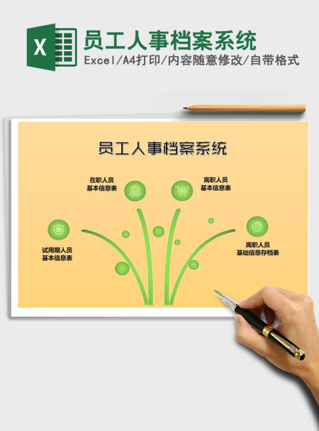 2021年员工人事档案系统