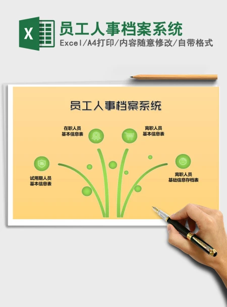 2021年员工人事档案系统