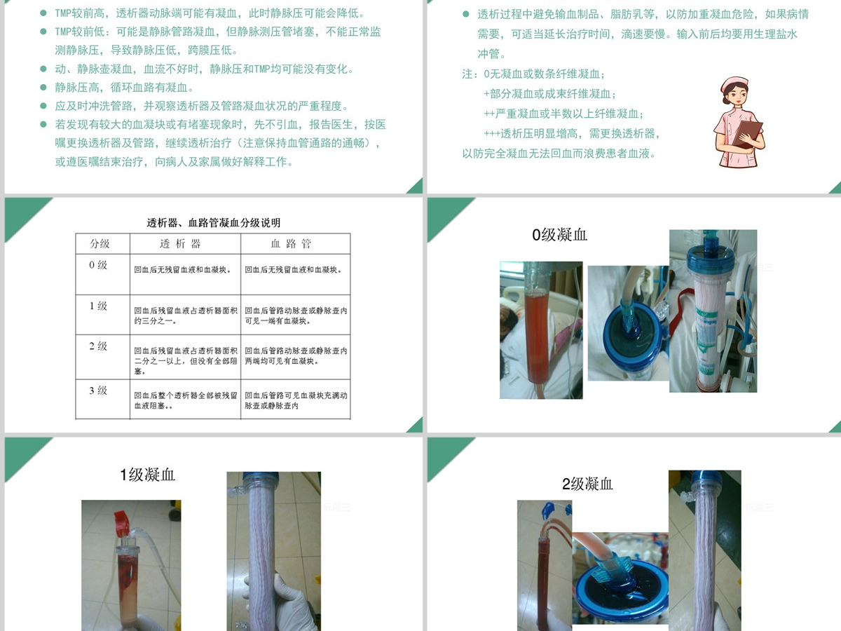 2022无肝素血液净化治疗的护理PPT清新商务医学通用PPT
