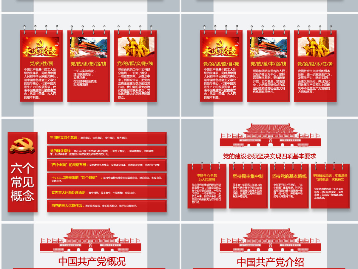 精品90页党课党员应知应会两学一做PPT 精品90页党课党员应知应会两学一做PPT