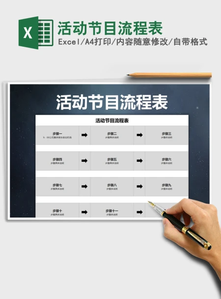 2021年活动节目流程表