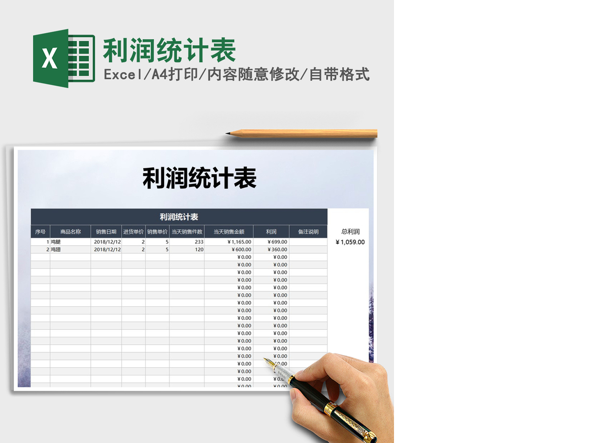 2021年利润统计表 2021年利润统计表