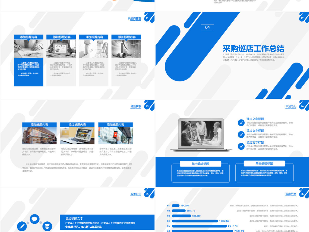 采购工作汇报工作回顾PPT
