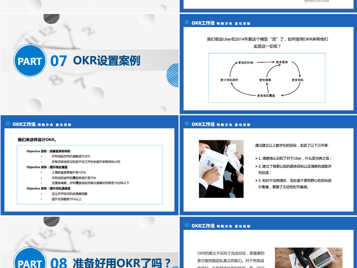 OKR工作法培训通用PPT模板