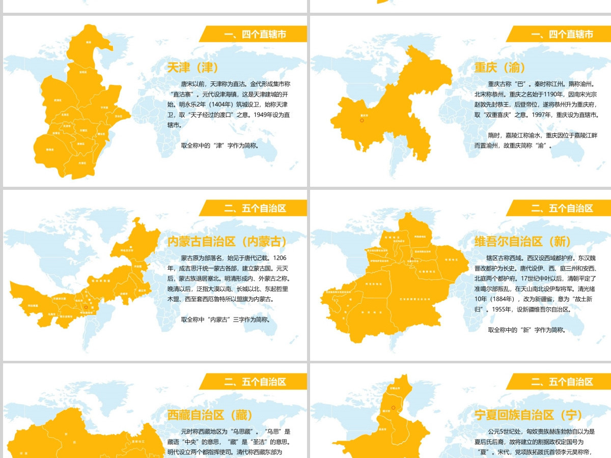 中国地图PPT地图矢量动态PPT