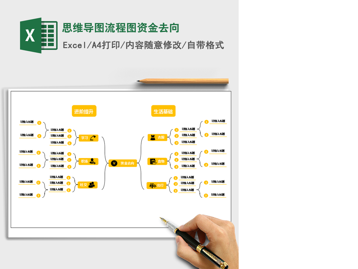 2021年思维导图流程图资金去向 2021年思维导图流程图资金去向
