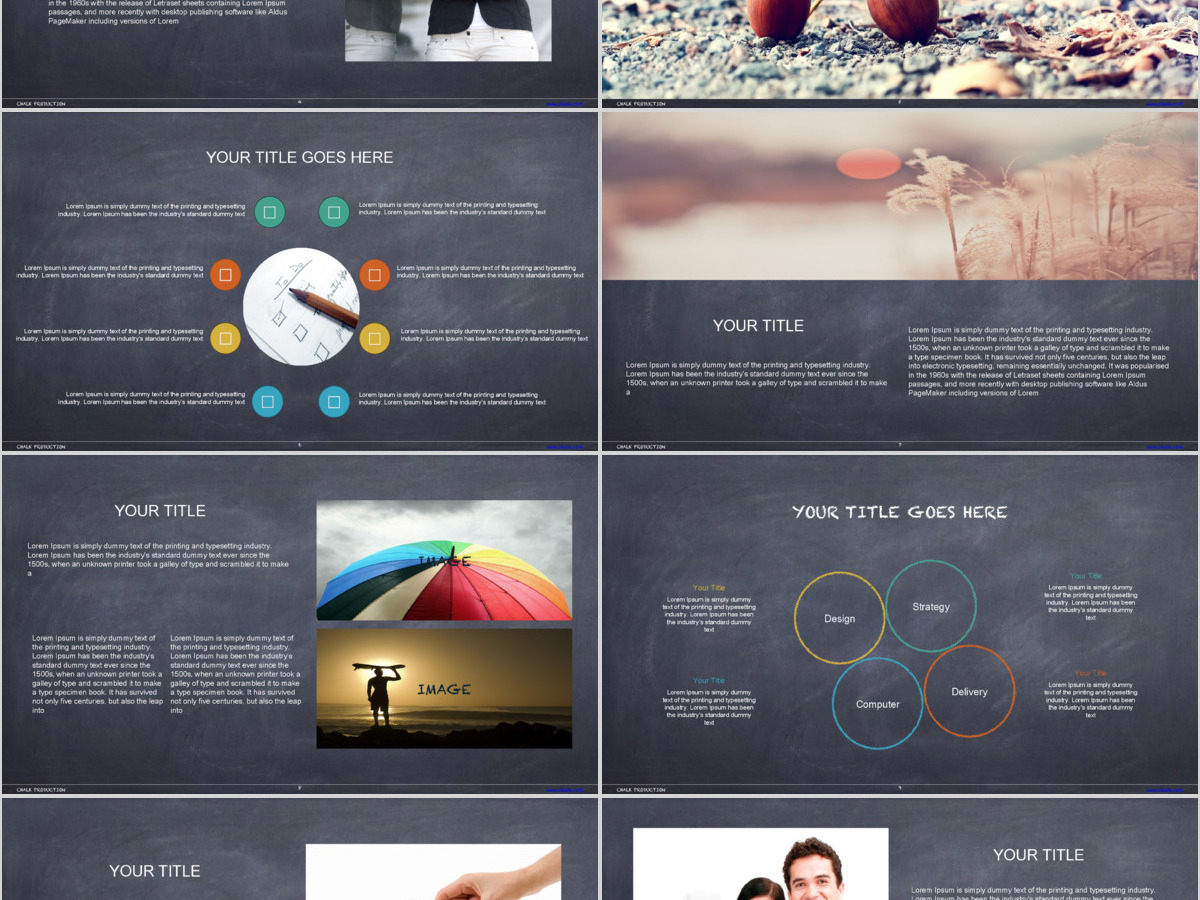 手绘商务通用PPT模板 手绘商务通用PPT模板