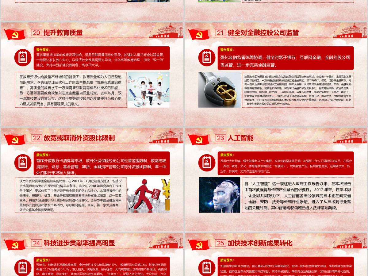 2018全国两会43个亮点权威解读PPT 2018全国两会43个亮点权威解读PPT