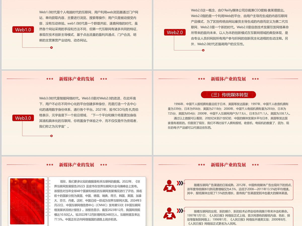 红色精美强国讲堂如何破局数字经济下传媒产业的“变”与“不变”PPT课件 红色精美强国讲堂如何破局数字经济下传媒产业的“变”与“不变”PPT课件