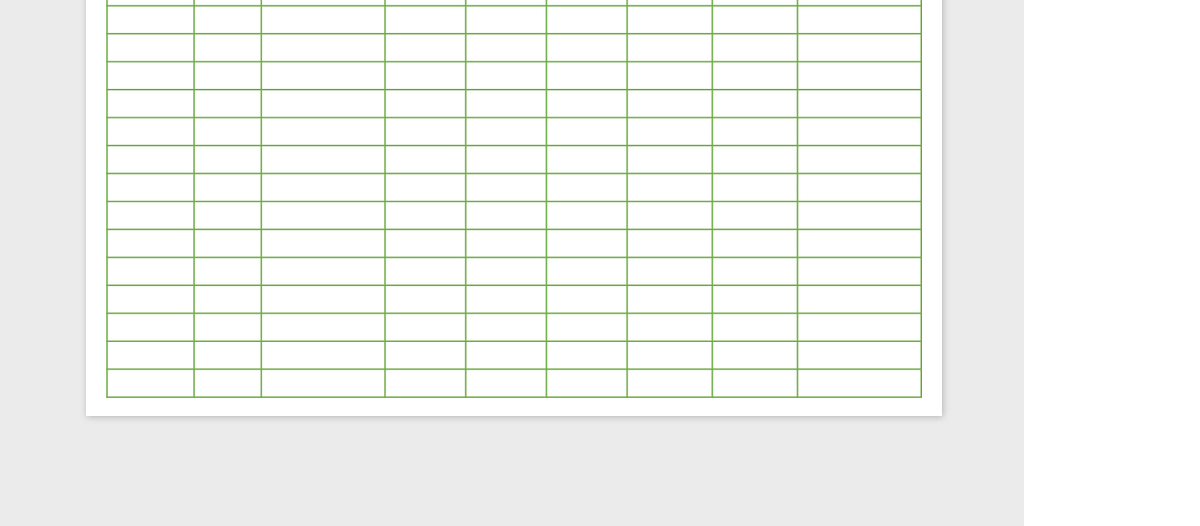 办公用品领用记录表excel表格模板