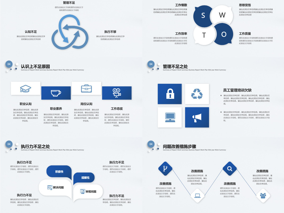 励志个人工作述职汇报工作总结报告PPT模板 励志个人工作述职汇报工作总结报告PPT模板