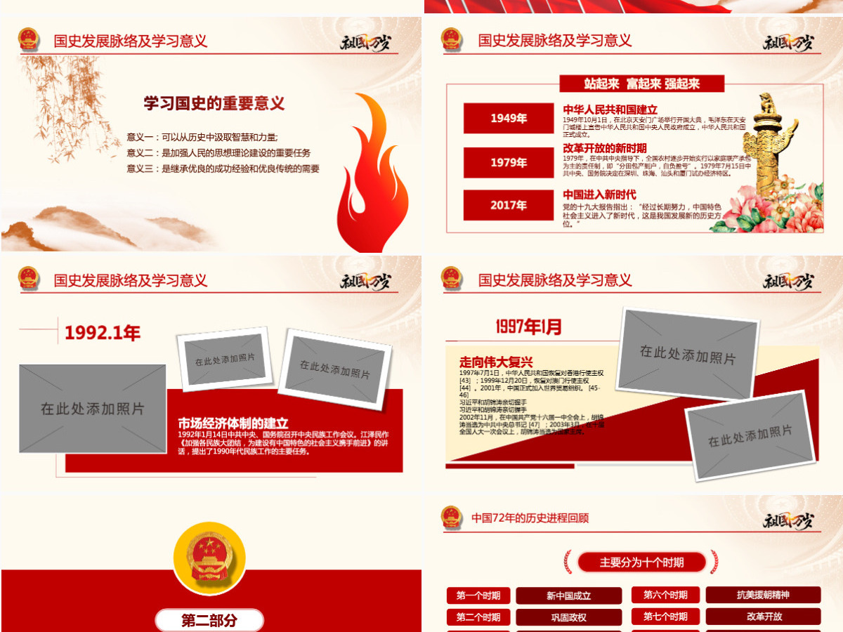 原创国庆建国72周年国史历程奋斗奋进党建党政党课-含讲稿 原创国庆建国72周年国史历程奋斗奋进党建党政党课-含讲稿