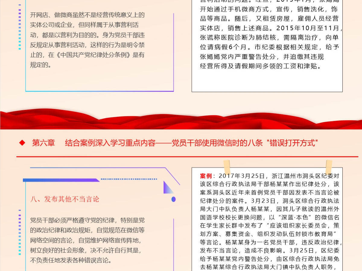 结合案例深入学习《中国共产党党员网络行为规定》 结合案例深入学习《中国共产党党员网络行为规定》