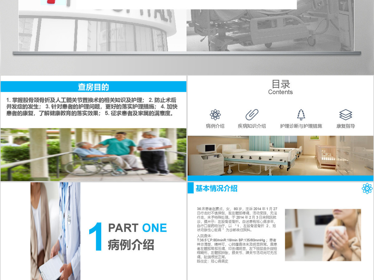股骨颈骨折护理查房ppt