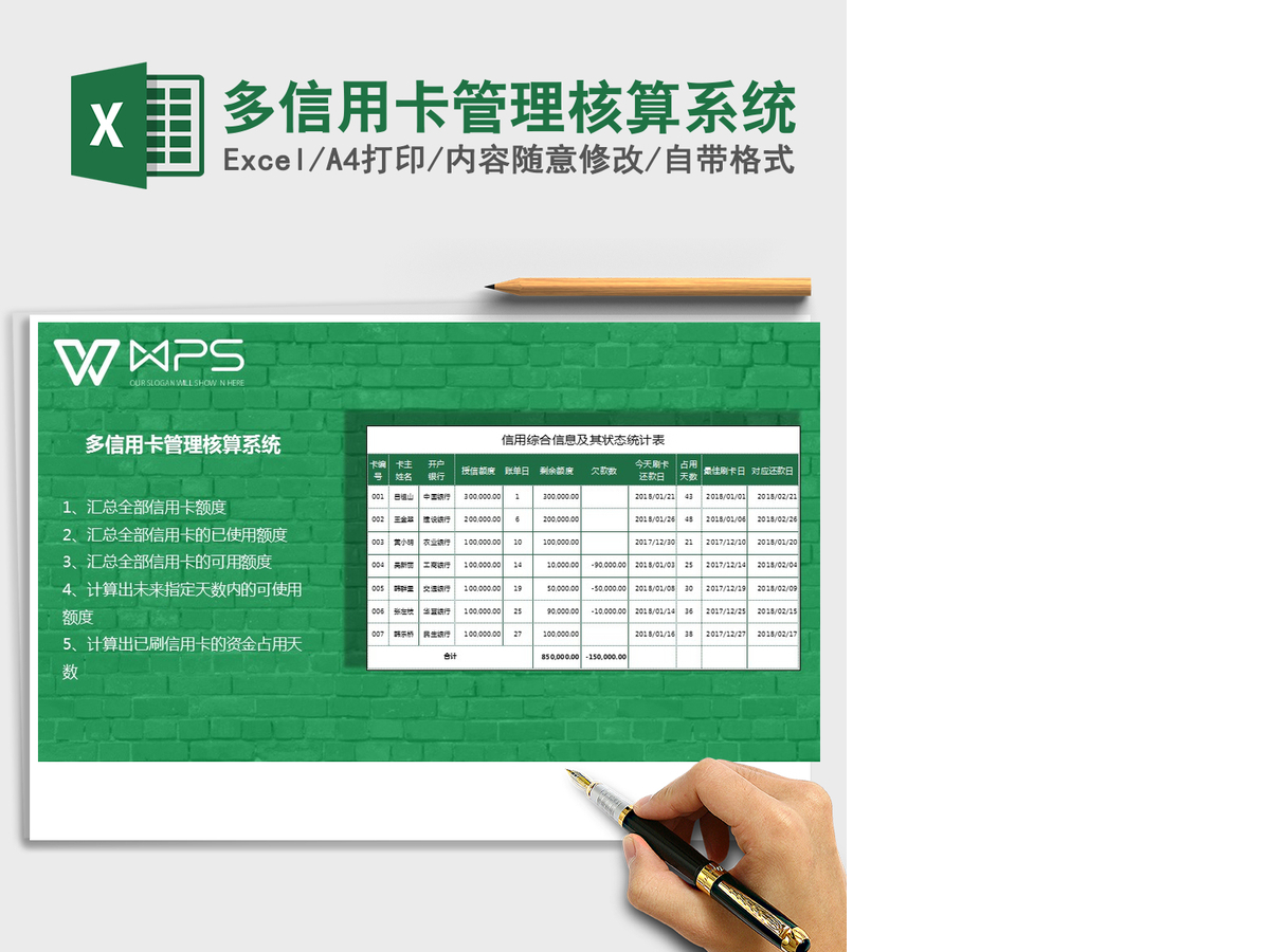 2021年多信用卡管理核算系统 2021年多信用卡管理核算系统