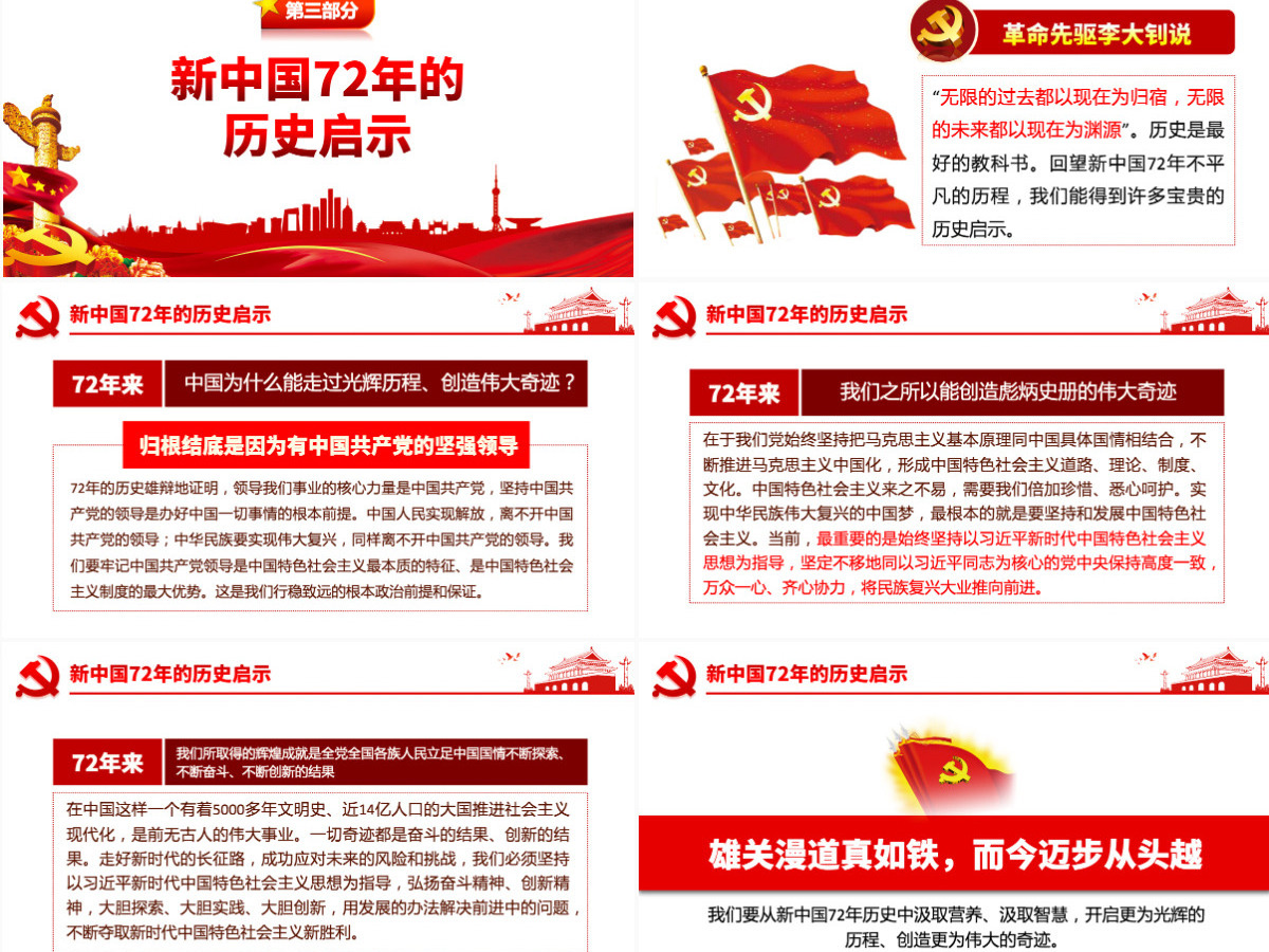 原创建国72周年我和祖国共成长微党课PPT-版权可商用 原创建国72周年我和祖国共成长微党课PPT-版权可商用