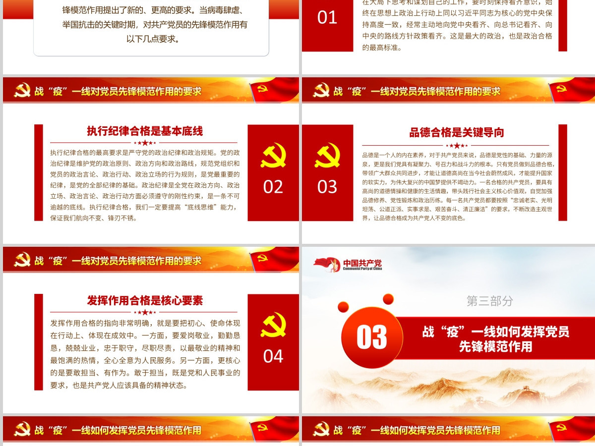 原创疫情防控微党课不忘初心发挥党员先锋模范作用ppt 原创疫情防控微党课不忘初心发挥党员先锋模范作用ppt