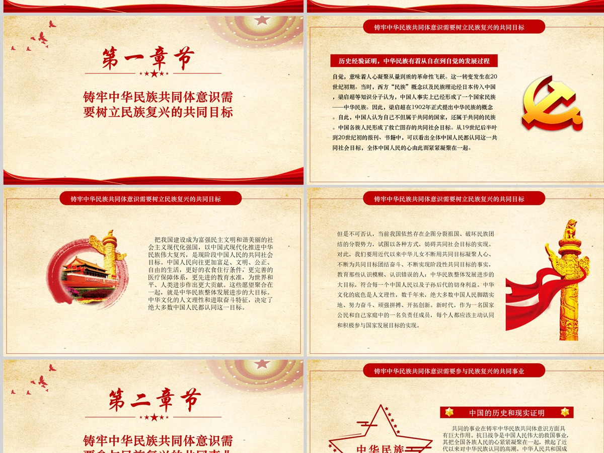 铸牢中华民族共同体意识的关键党政风党员干部学习教育专题党课课件模板PPT-含讲稿 铸牢中华民族共同体意识的关键党政风党员干部学习教育专题党课课件模板PPT-含讲稿