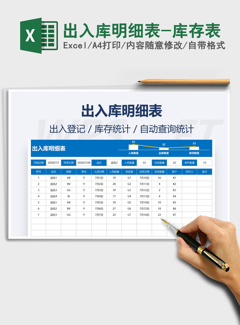 2021年出入库明细表-库存表 2021年出入库明细表-库存表