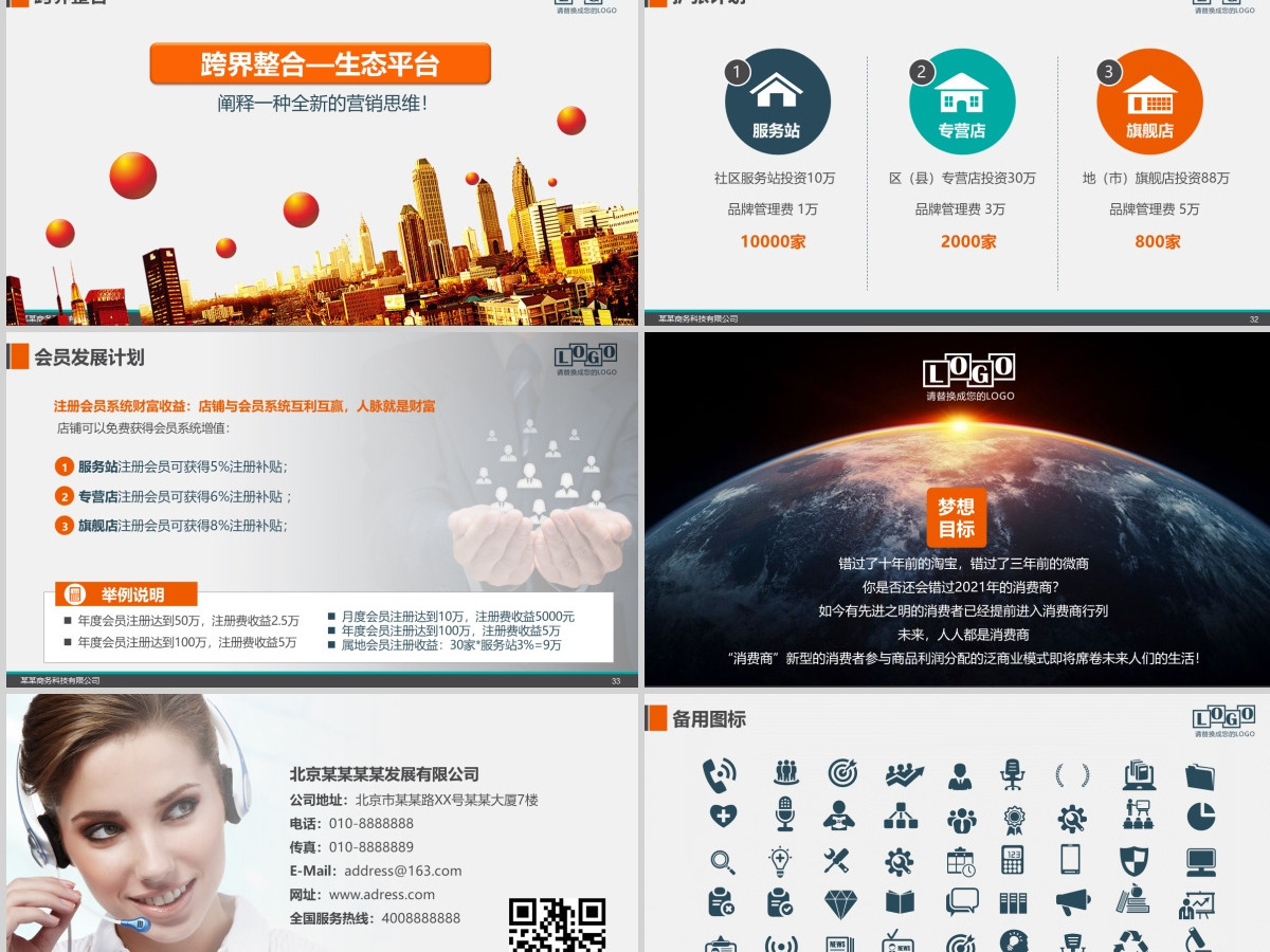 招商加盟消费商企业宣讲直销电子商务PPT
