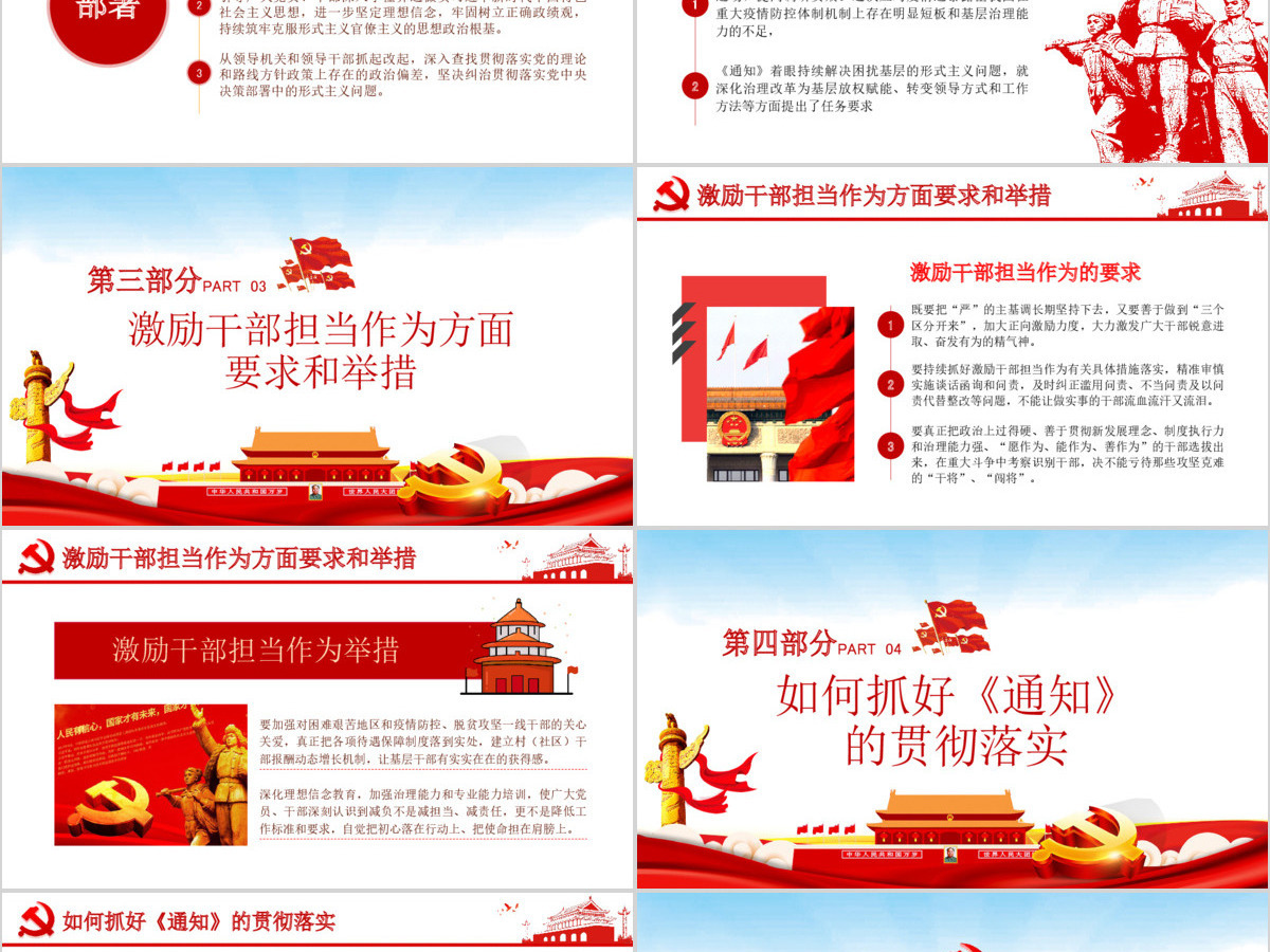 原创党建为基层减负解决形式主义突出问题PPT 原创党建为基层减负解决形式主义突出问题PPT