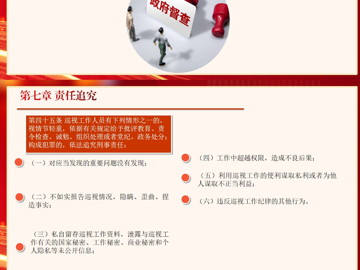  新修订《中国共产党巡视工作条例》条文对照学习