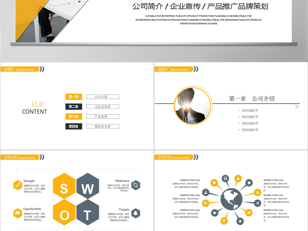 企业宣传企业简介公司简介PPT