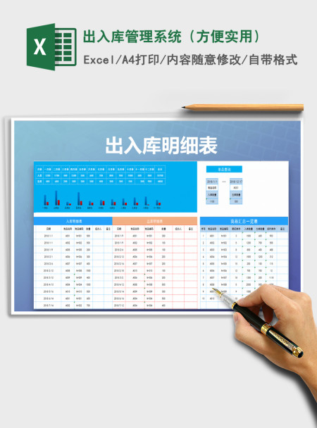 2021年出入库管理系统（方便实用）