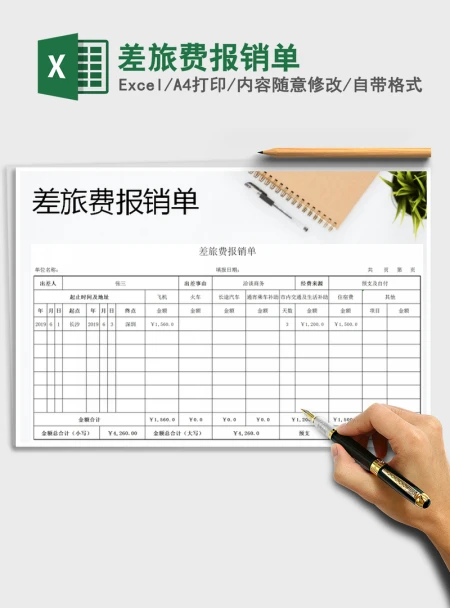 2021年差旅费报销单