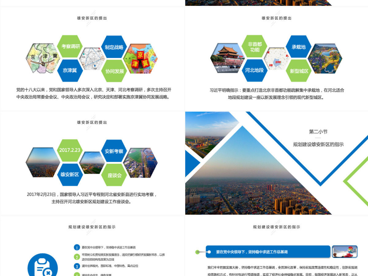 河北雄安新区介绍PPT模板概况规划地图 河北雄安新区介绍PPT模板概况规划地图
