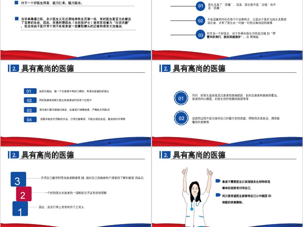 原创医院医生医疗医学护理年终工作总结培训PPT-版权可商用