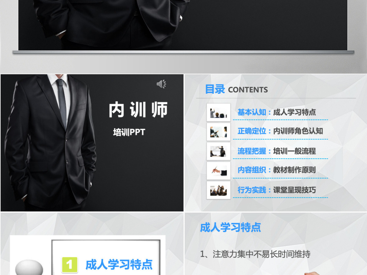 原创企业内训师培训PPT