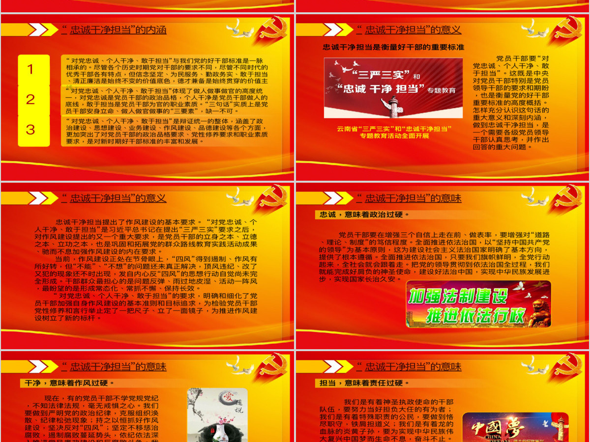 领导干部践行忠诚干净担当讲座PPT 领导干部践行忠诚干净担当讲座PPT