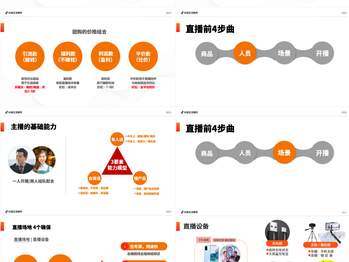 抖音直播要点PPT 抖音直播要点PPT