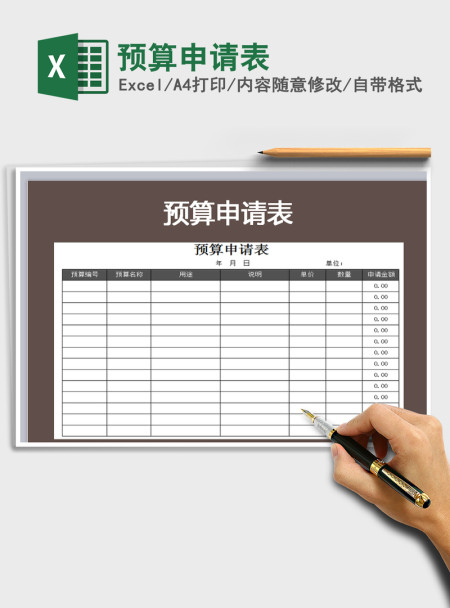 2021年预算申请表