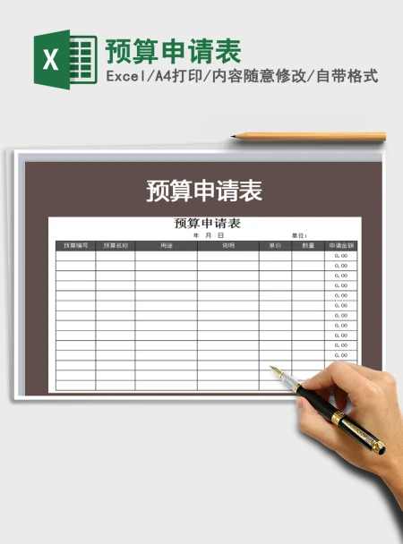 2021年预算申请表