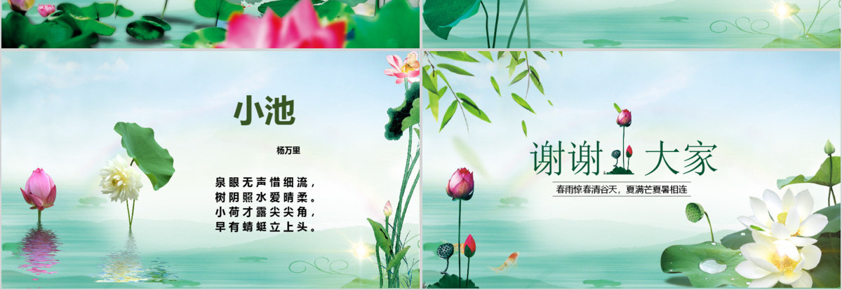 原创夏至节主题班会PPT课件模板含详细内容-版权可商用
