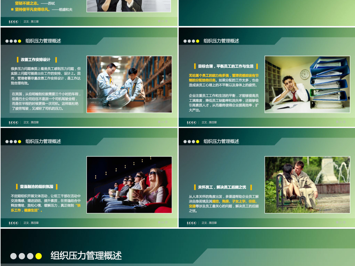 压力管理培训课件PPT模板 压力管理培训课件PPT模板